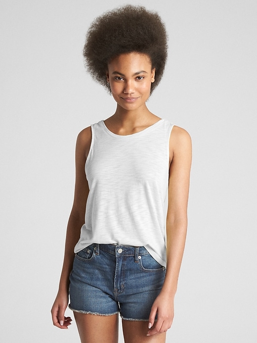 Image number 7 showing, Knot-Back Tank Top