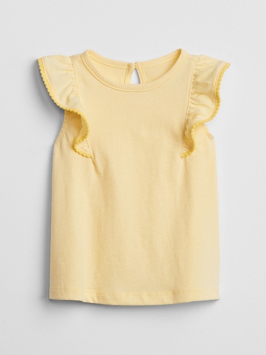 Image number 4 showing, Cascade Ruffle Tank Top