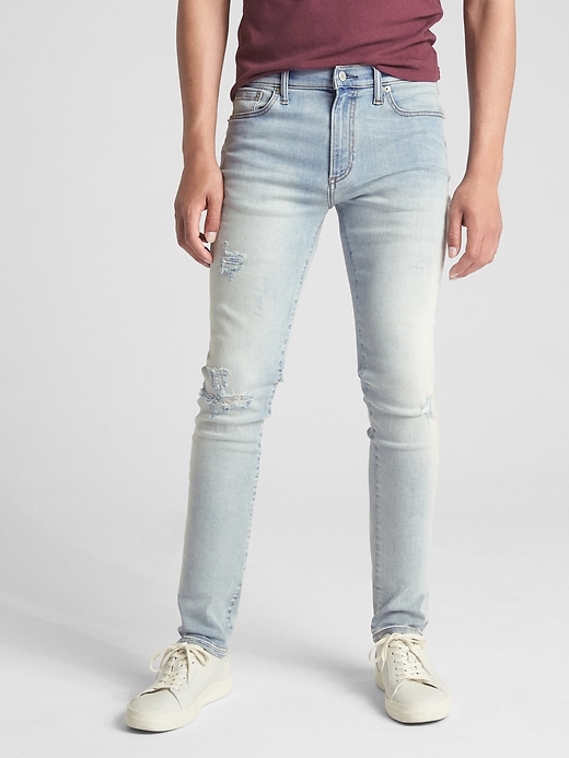 Image number 1 showing, Jeans in Super Skinny Fit with GapFlex