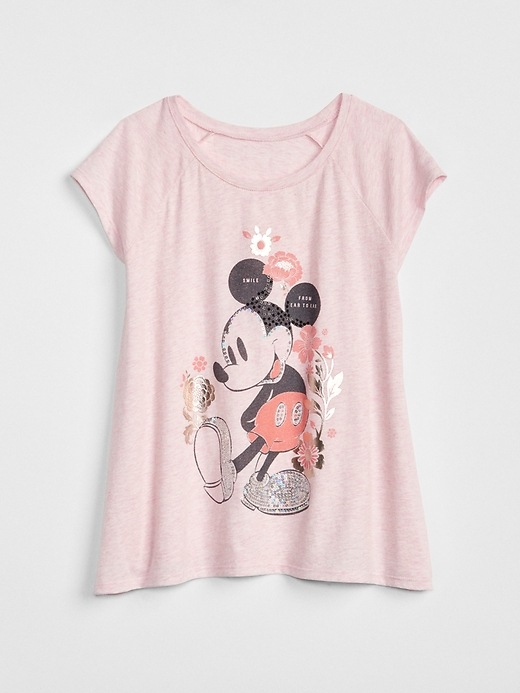 Image number 1 showing, GapKids &#124 Disney Sequin Graphic T-Shirt