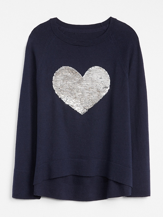 Image number 1 showing, Flippy Sequin Sweater