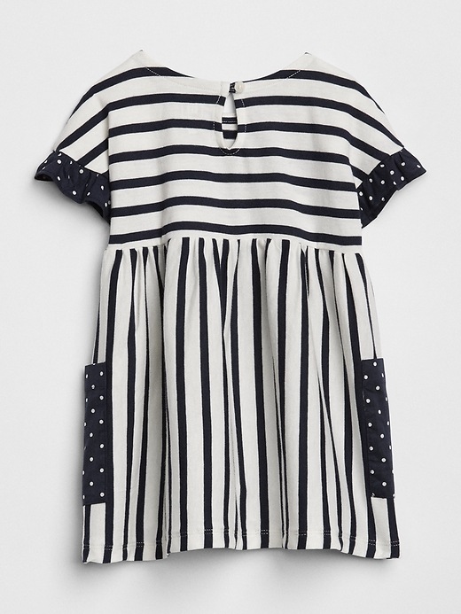 Image number 2 showing, Stripe Ruffle Dress
