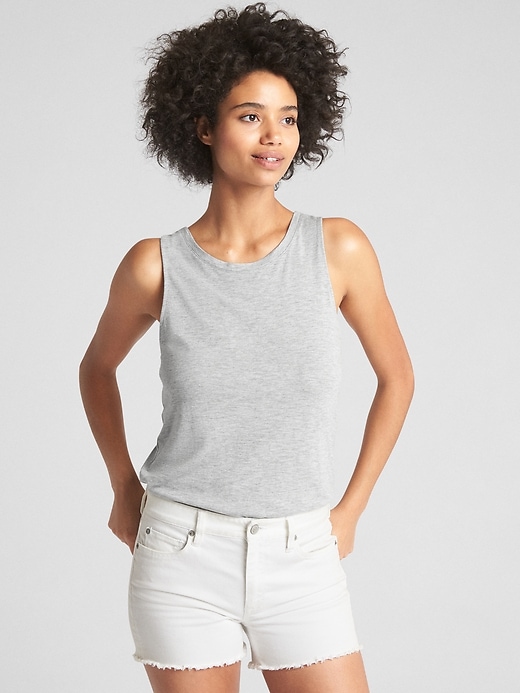 Image number 8 showing, Knot-Back Tank Top