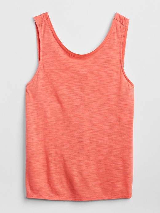 Image number 6 showing, Knot-Back Tank Top