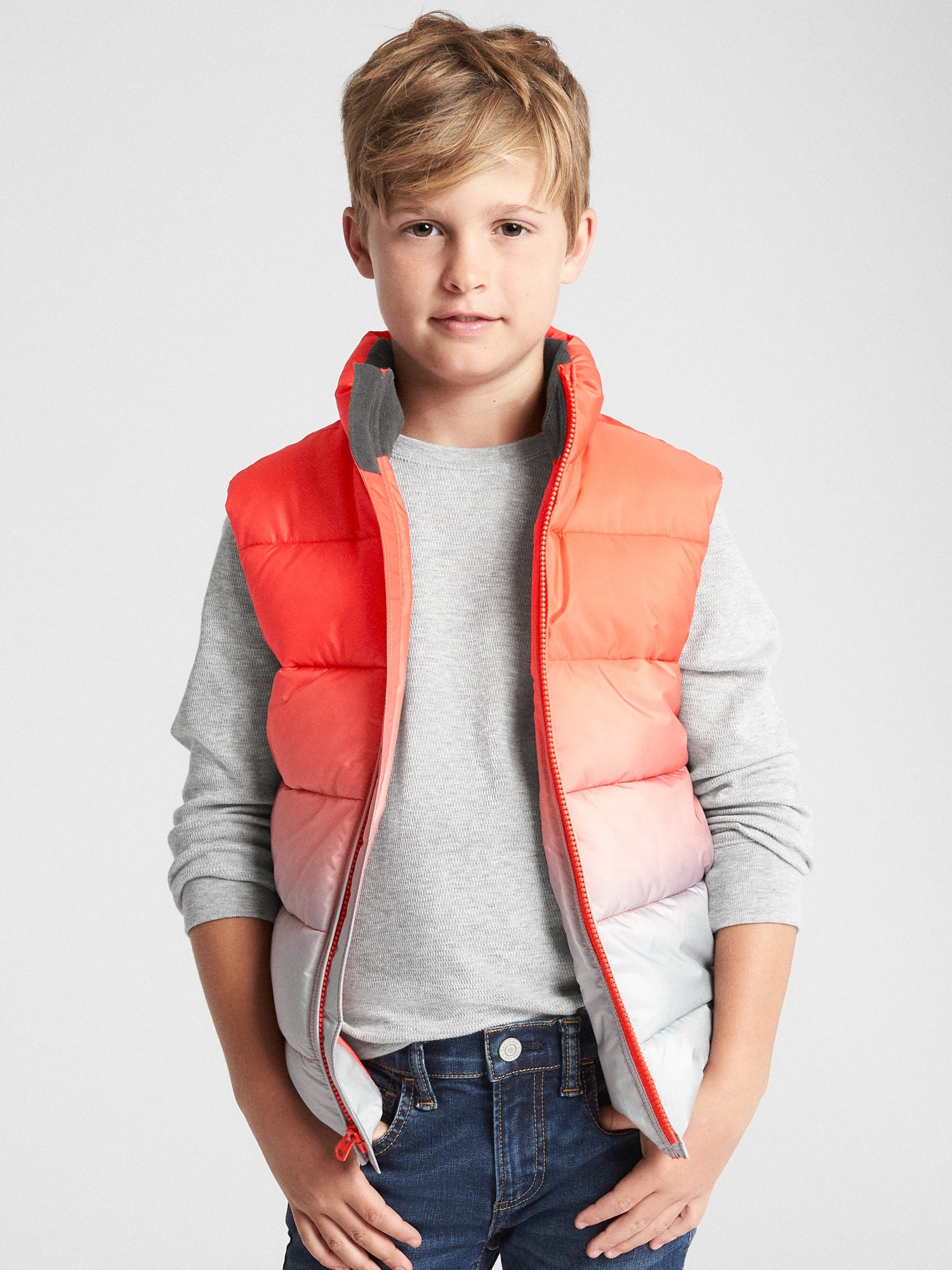 Gap ombre puffer sales jacket