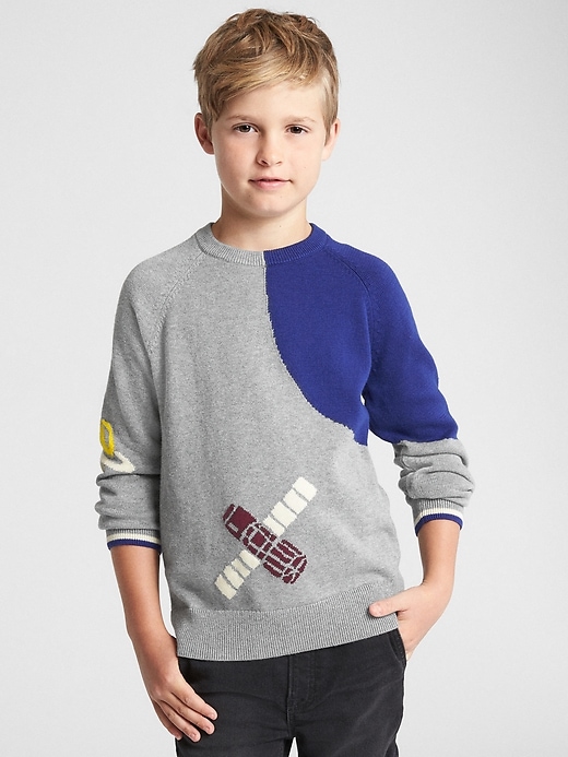 Image number 2 showing, Graphic Crewneck Sweater