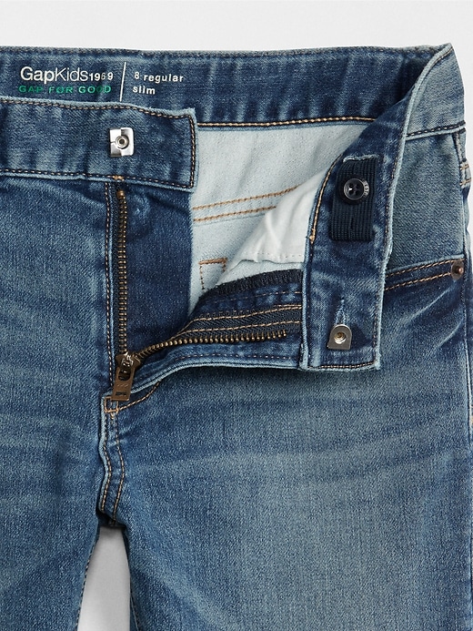 Image number 4 showing, Kids Slim Jeans with Washwell&#153