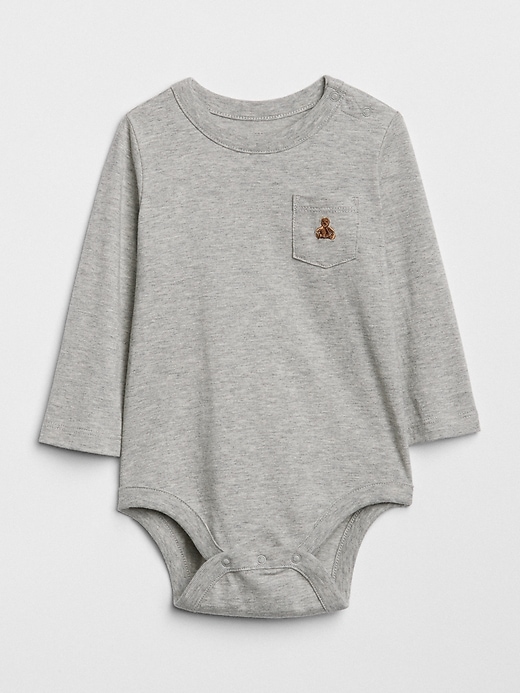 View large product image 1 of 1. Baby Brannan Pocket Bodysuit