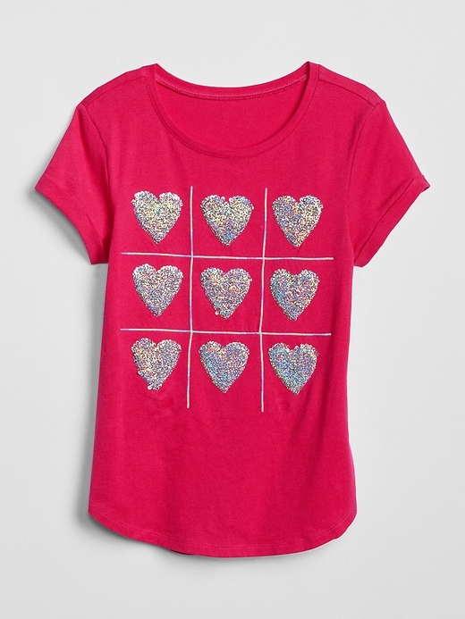 Image number 7 showing, Flippy Sequin Graphic T-Shirt