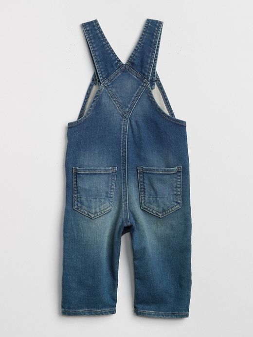 Image number 2 showing, Baby Softest Denim Overalls