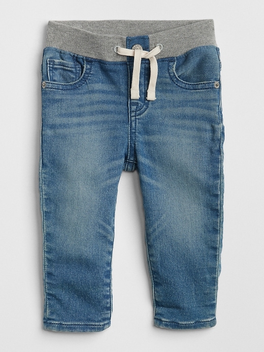 Image number 1 showing, Baby Pull-On Slim Jeans