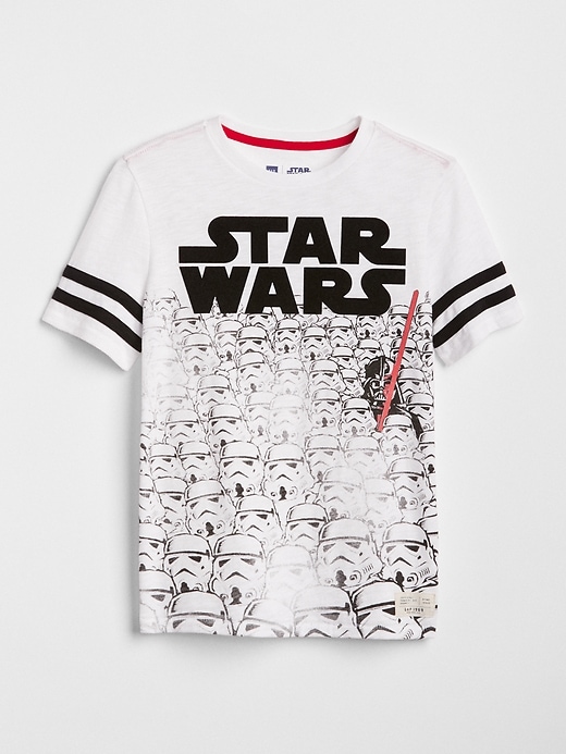 View large product image 1 of 1. GapKids &#124 Star Wars&#153 Rugby T-Shirt