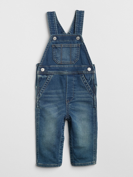 Image number 1 showing, Baby Softest Denim Overalls