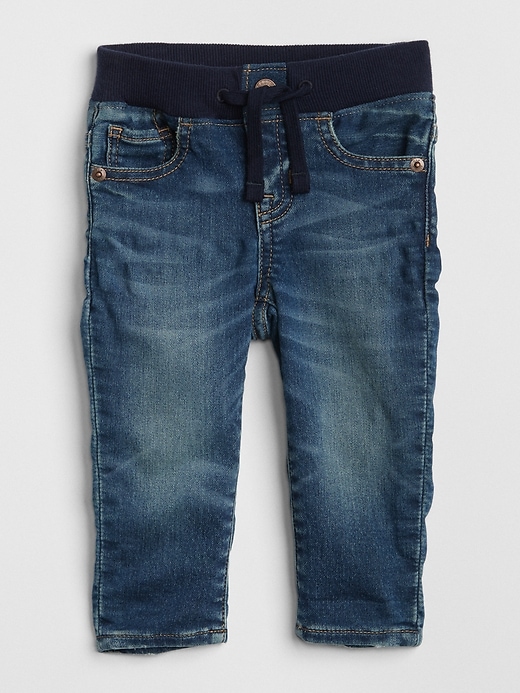 Image number 1 showing, Baby Pull-On Slim Fit Jeans