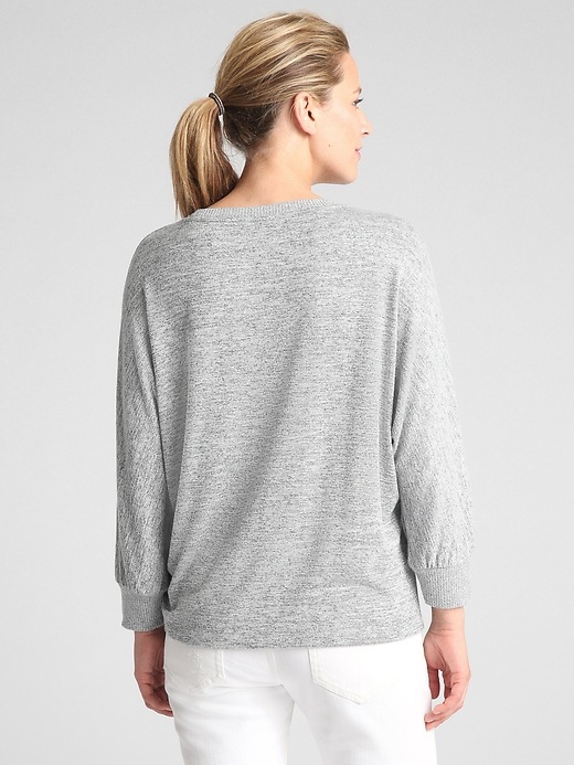 Image number 2 showing, Softspun Cinched Pullover Sweater