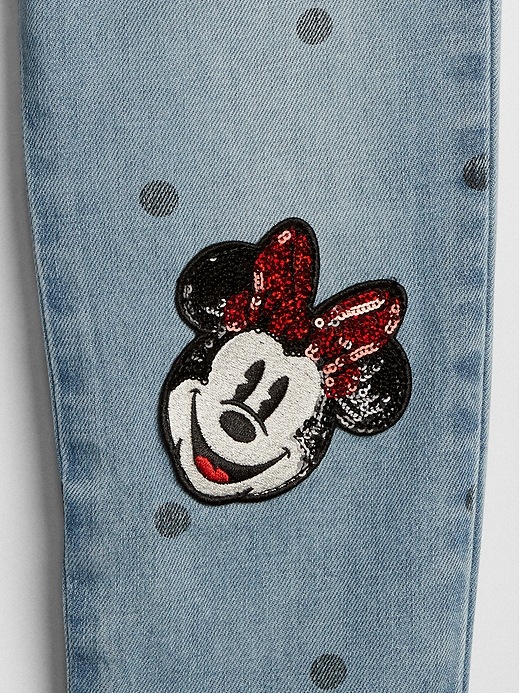 Image number 5 showing, Gap Kids &#124 Disney Minnie Mouse Girlfriend Jeans