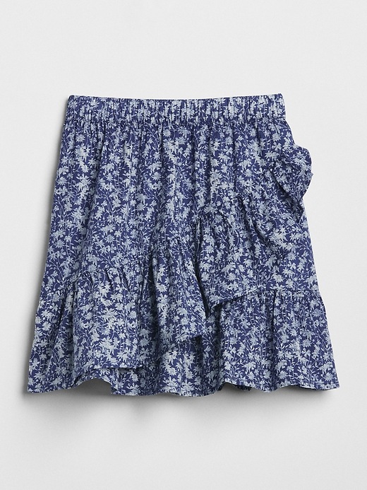 View large product image 1 of 1. Assymetrical Ruffle Skirt