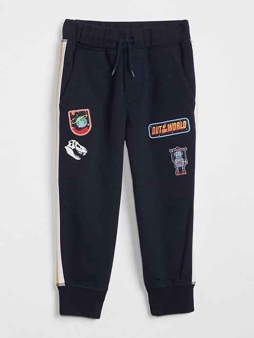 Image number 1 showing, Embroidery Patch Pull-On Joggers