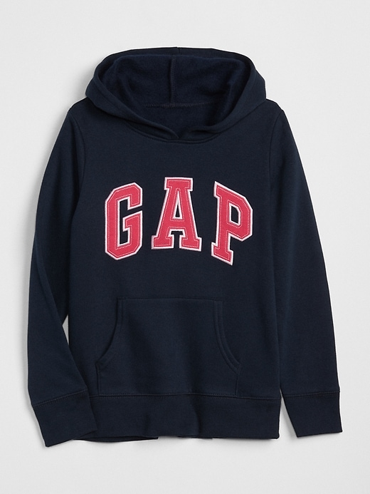 View large product image 1 of 1. Kids Gap Logo Hoodie Sweatshirt