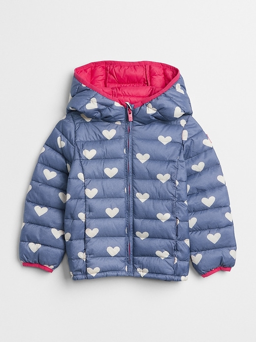 View large product image 1 of 1. Print Puffer Jacket
