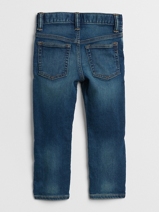 2 of 8 showing, with the color medium wash of product Toddler Slim Jeans with Washwell™