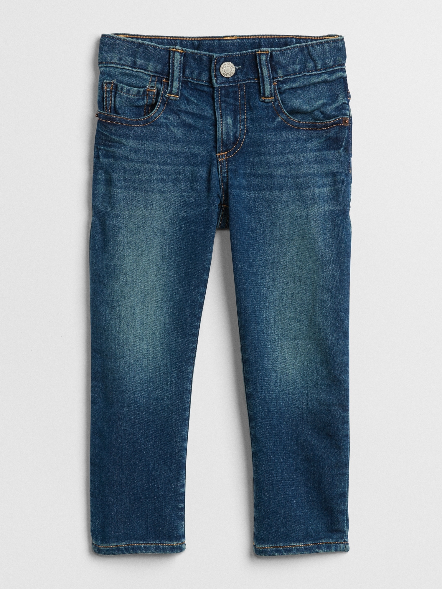 Toddler Girl 18-24 Months Blue Denim Mini Skinny Stretch Jeans Pants GAP Baby