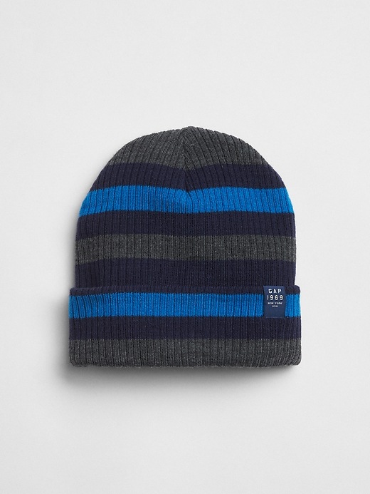 View large product image 1 of 1. Stripe Beanie