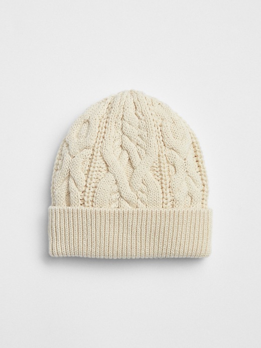 View large product image 1 of 1. Cable-Knit Beanie