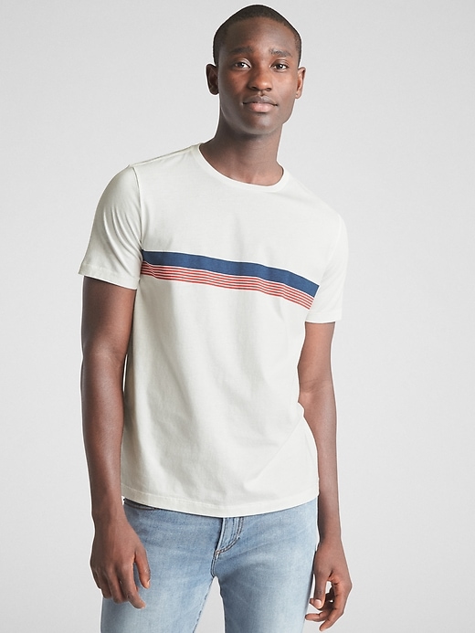 Image number 1 showing, Stripe Classic T-Shirt
