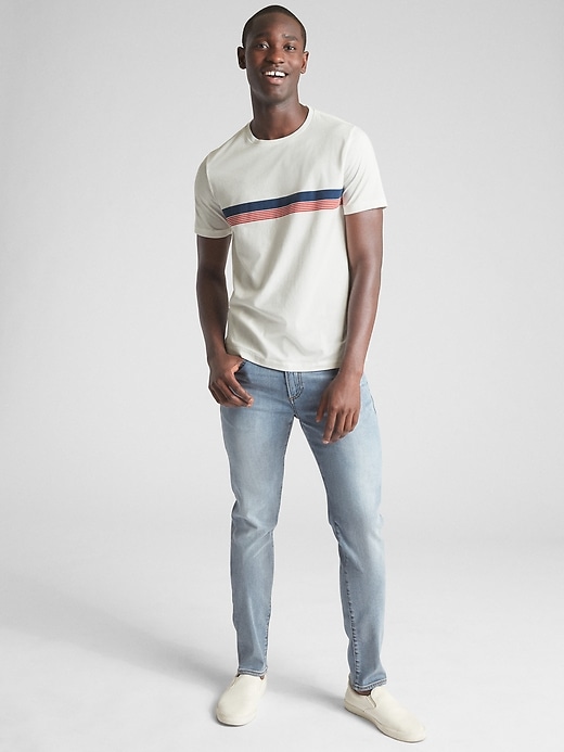 Image number 3 showing, Stripe Classic T-Shirt