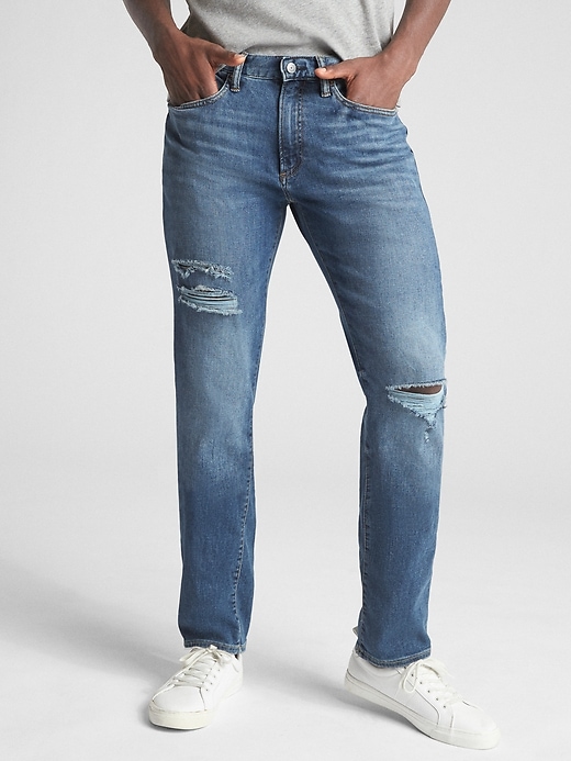 Image number 1 showing, Wearlight Slim Jeans with GapFlex