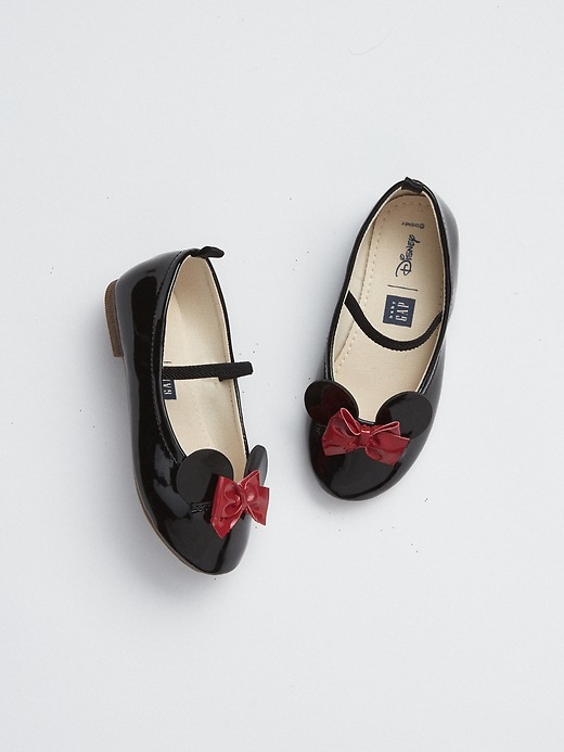 View large product image 1 of 1. babyGap &#124 Disney Minnie Mouse Ballet Flats