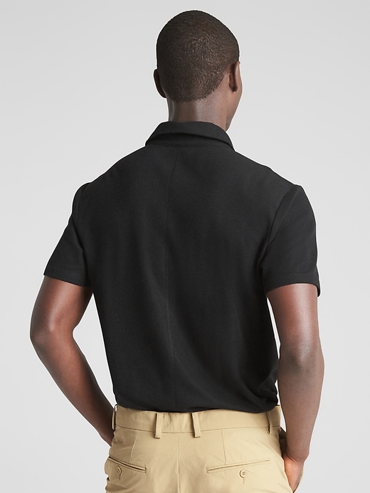 View large product image 2 of 7. Hybrid Pique Polo Shirt
