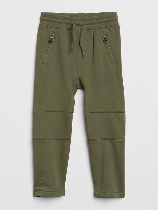 View large product image 1 of 1. Toddler Pull-On Moto Pants