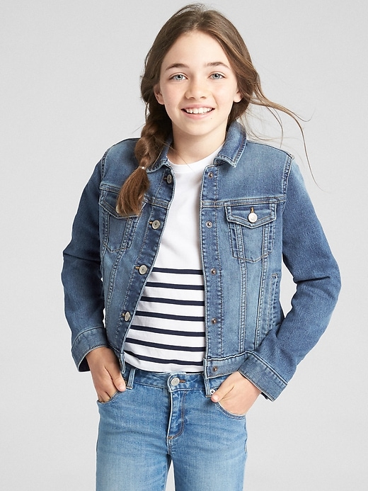 Image number 2 showing, Kids Icon Denim Jacket