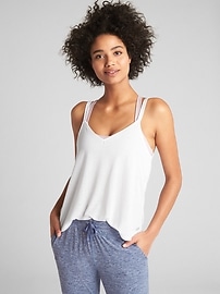 GapFit Breathe Strappy Cami
