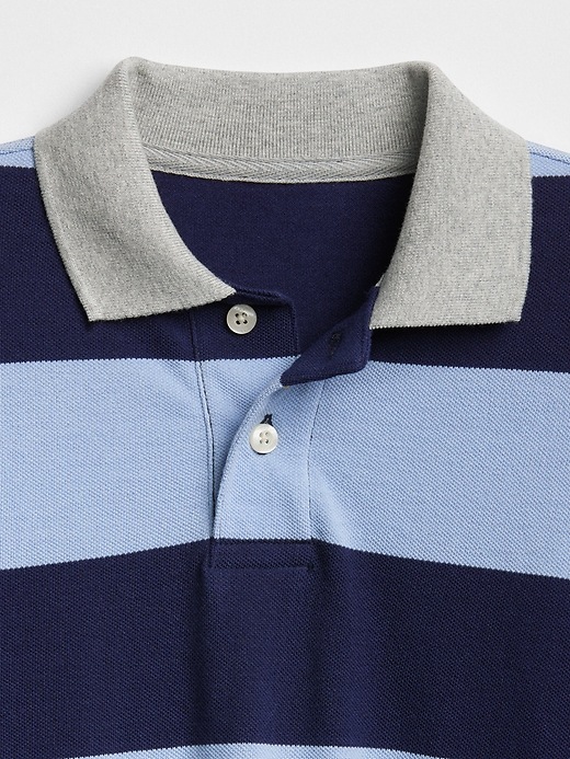 Image number 3 showing, Stripe 2-in-1 Polo Shirt