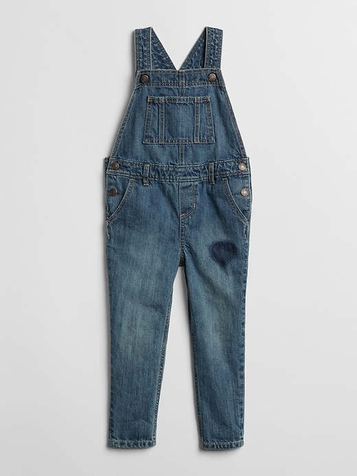 Image number 1 showing, Denim Overalls