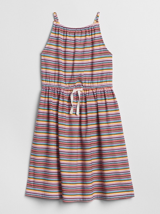 Image number 1 showing, Stripe Halter Dress