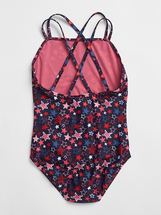 Image number 2 showing, Strappy Swim One-Piece