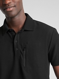 View large product image 5 of 7. Hybrid Pique Polo Shirt