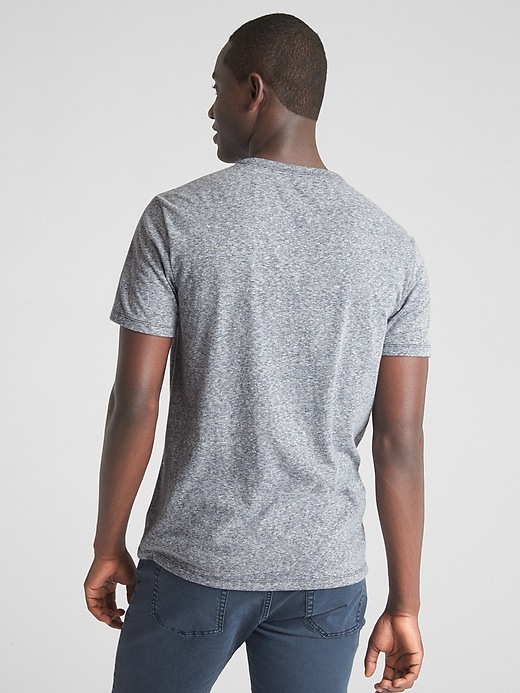 Image number 2 showing, Marled Pocket T-Shirt