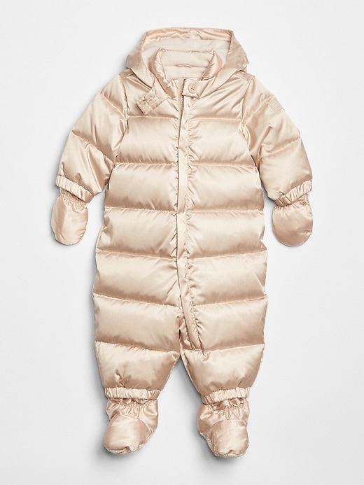 Image number 1 showing, Baby ColdControl Ultra Max Down Puffer Snowsuit