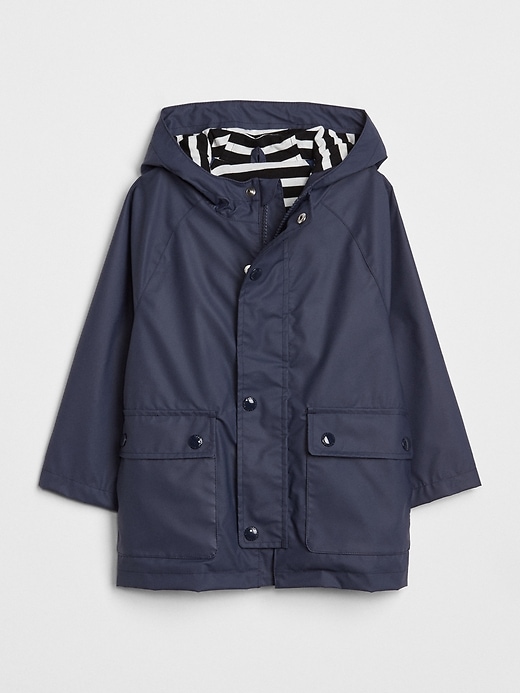 View large product image 1 of 1. Toddler Jersey-Lined Raincoat