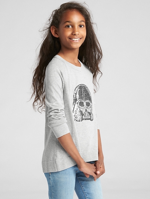 Image number 2 showing, GapKids &#124 Star Wars&#153 Sequin Graphic Sweater