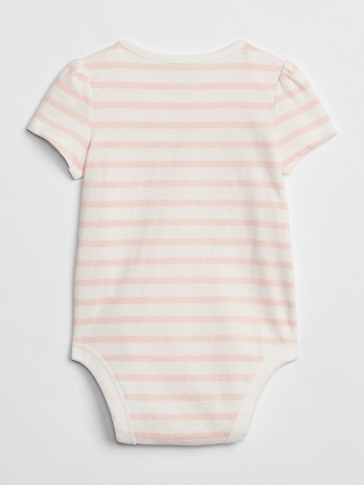 Image number 2 showing, Baby Gap Logo Stripe Bodysuit