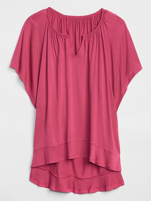 Image number 6 showing, Flutter Sleeve Smock Top