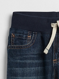 View large product image 3 of 3. Toddler Pull-On Slim Jeans