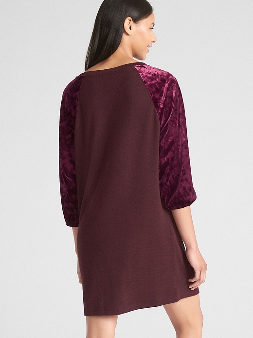 Image number 2 showing, Softspun Velvet Raglan T-Shirt Dress