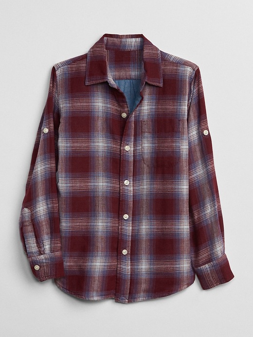 Image number 4 showing, Double-Weave Convertible Shirt